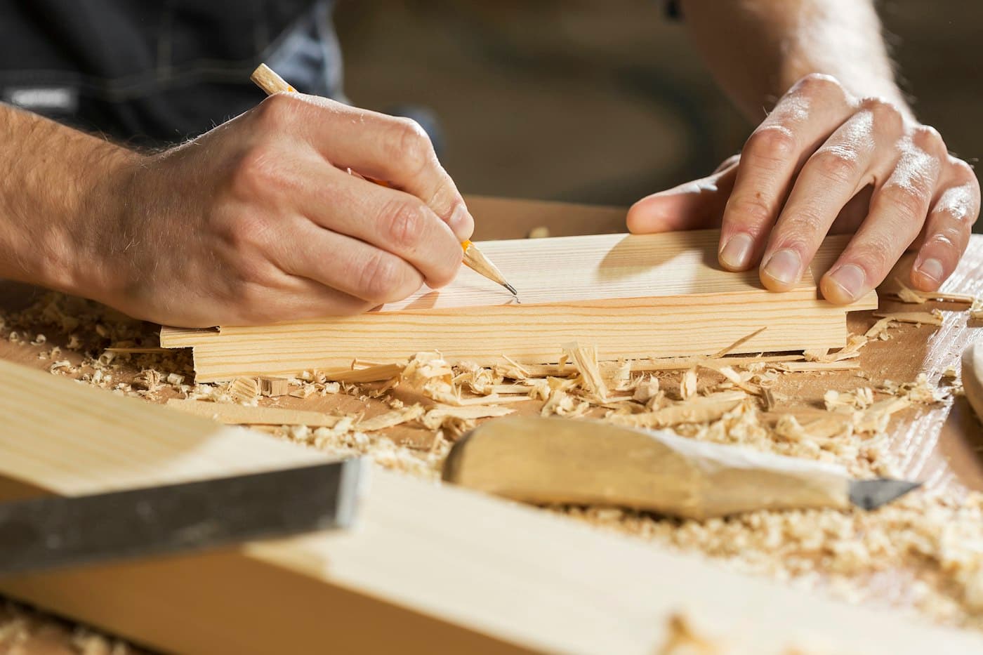 Marking a board for a cut